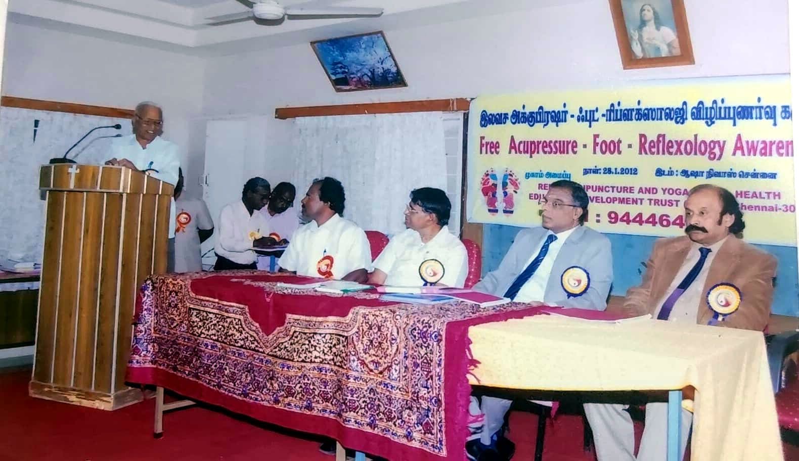 Panel at Asha Nivas camp